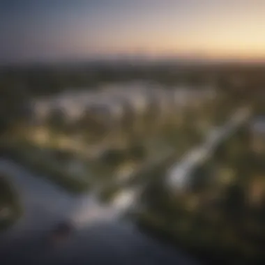 Strategic Location of Sobha Reserve Strategic location map highlighting Sobha Reserve's accessibility