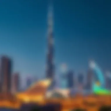 Stunning skyline view featuring Starz by Danube Tower