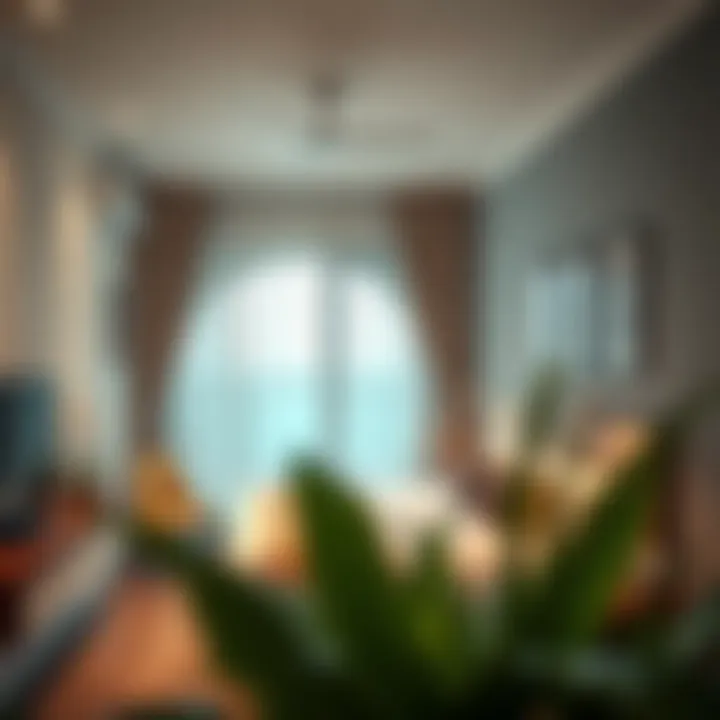 Charming Studio Apartment Interior in Deira Charming studio apartment interior in Deira