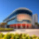 Exterior view of Al Barsha RTA Happiness Center showcasing modern architecture