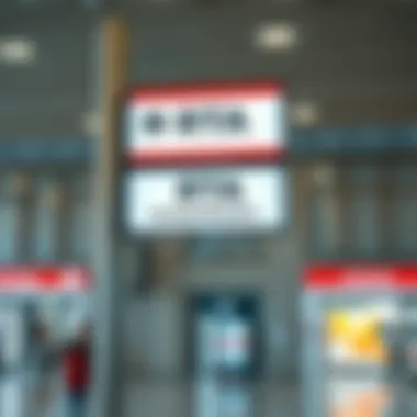 Public Transport Signage and Facilities Signage and facilities at Al Barsha RTA Happiness Center promoting public transport services