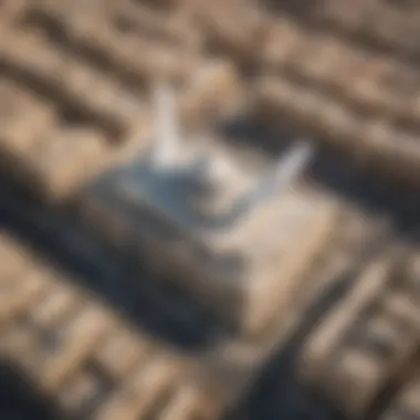 Seagull Building Within the Urban Fabric of Al Qusais Aerial view of Al Qusais highlighting the Seagull Building's location within the urban landscape
