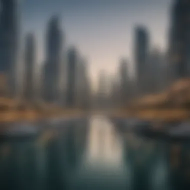 Dubai Marina: A Hub of Luxury Living Luxurious waterfront view in Dubai Marina