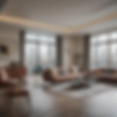 Modern Studio Furnished Rental Elegant studio furnished rental showcasing modern amenities