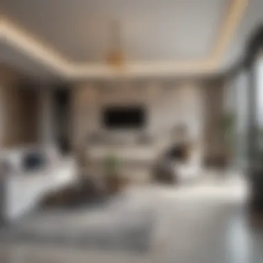 Stylish Interior Design of Studio Apartment Luxurious interior design of a studio apartment