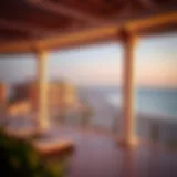 Stunning view of the Mövenpick Resort Ras Al Khaimah overlooking the beach