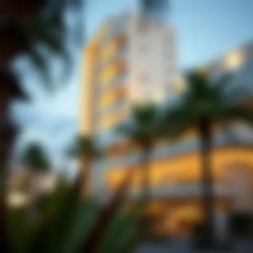 Elegant Architecture of Palm Parking Elegant architecture of Palm Parking