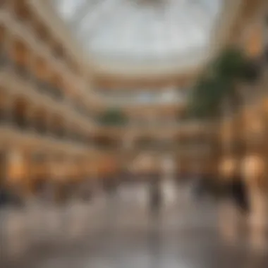 Indulge in Shopping at Dubai's World-Class Malls Luxurious shopping mall in Dubai