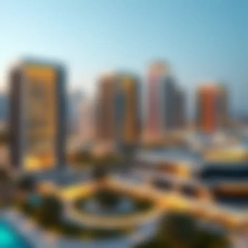 A stunning skyline view of Vartur in Dubai showcasing modern architecture