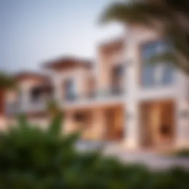 Luxurious Villa Community in Dubai Luxurious villa community showcasing modern architecture