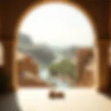 A breathtaking view of Wadi Al-Merkhaniya's lush landscape