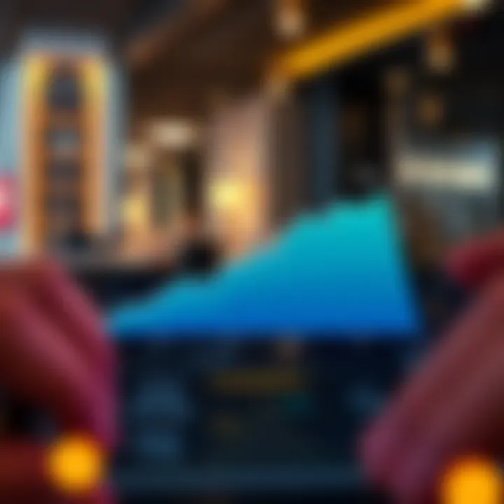 Financial graph depicting investment returns in freehold vs leasehold