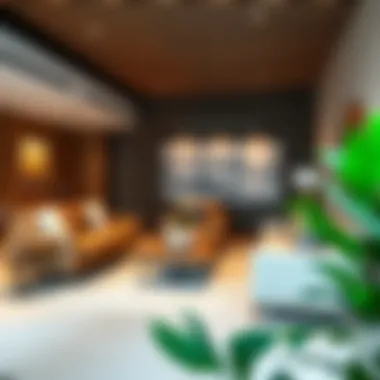 Comfortable and stylish living room setups available at Mirdif City Center