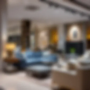 Insightful tips for furniture selection displayed at a store in Mirdif City Center