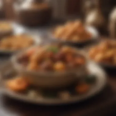 Delicious Emirati Dishes for Celebrations Traditional Emirati cuisine served during festivities