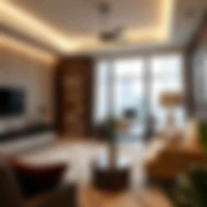 Innovative home office space with functional decor