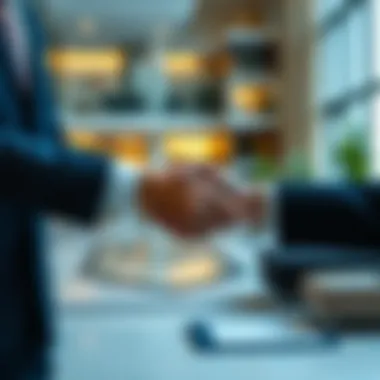 Significance of Cheque Bounce Law in Real Estate Deals Real estate handshake agreement