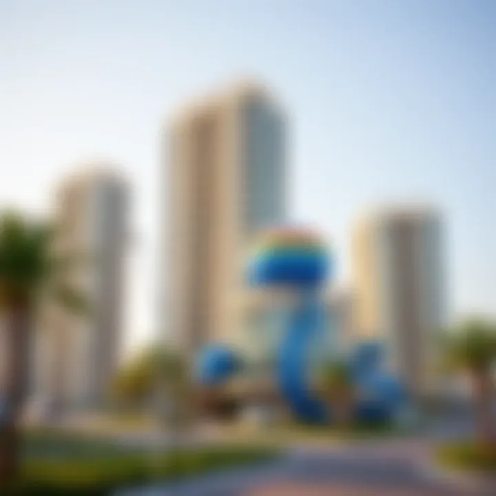 A conceptual image illustrating diverse investment opportunities in Dubai