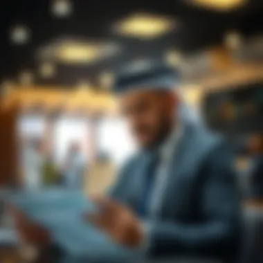 Investor Confidence and Market Dynamics in UAE Investor analyzing market trends