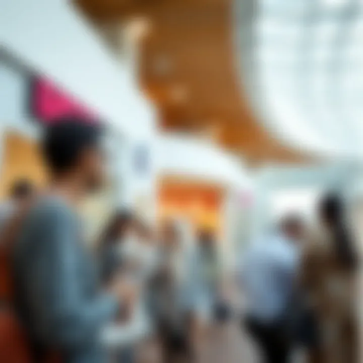 Community events taking place at the Karama Centre, engaging local residents