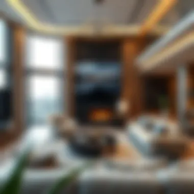 Luxurious living space showcasing the lifestyle benefits in Dubai