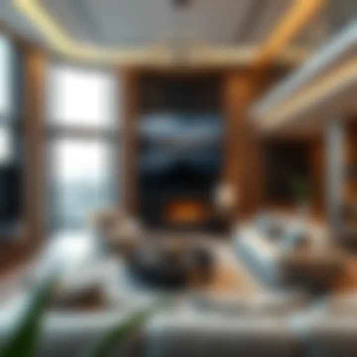 Luxurious living space showcasing the lifestyle benefits in Dubai