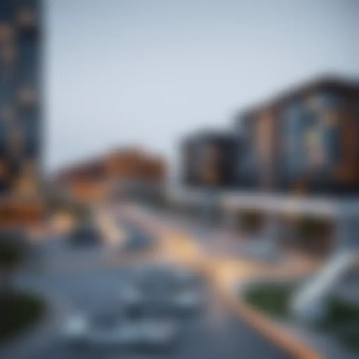 Strategic location map highlighting the accessibility of Manazil Al Barsha 02