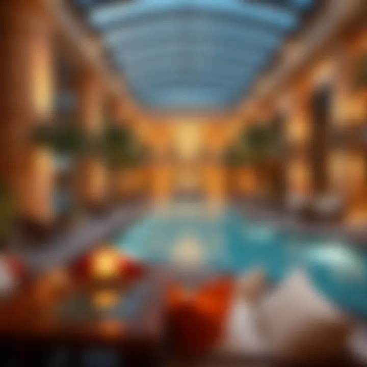 Amenities and facilities within Marsa Plaza, highlighting lifestyle offerings