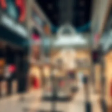 Interior of Mezyad Mall filled with various retail stores