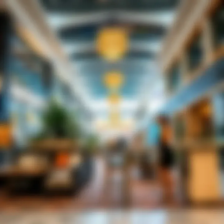 Visitors enjoying leisure spaces within Mezyad Mall