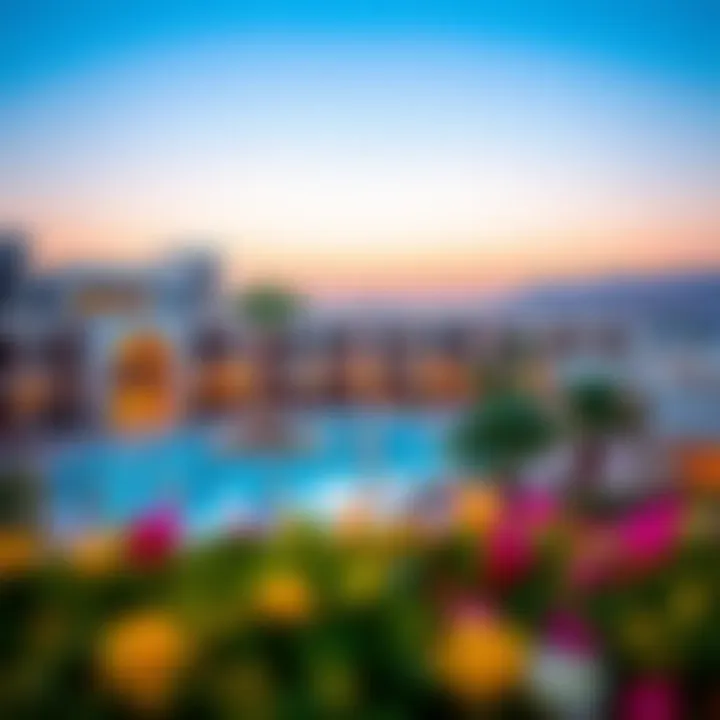 Local Amenities in Mövenpick Oud Metha Highlighting local amenities including parks, shopping, and dining options in Oud Metha