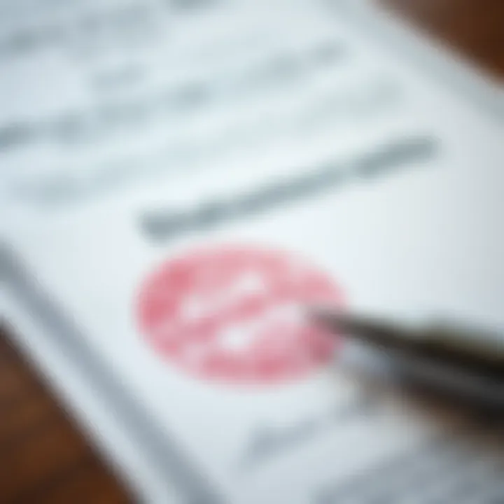 Legitimacy Through Official Documentation Official documents with a stamp symbolizing legality