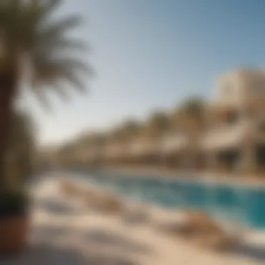 Vibrant Island Lifestyle in Dubai Vibrant lifestyle scene on one of Dubai's islands