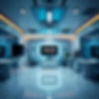 Interior technology setup inside a Smart Police Station