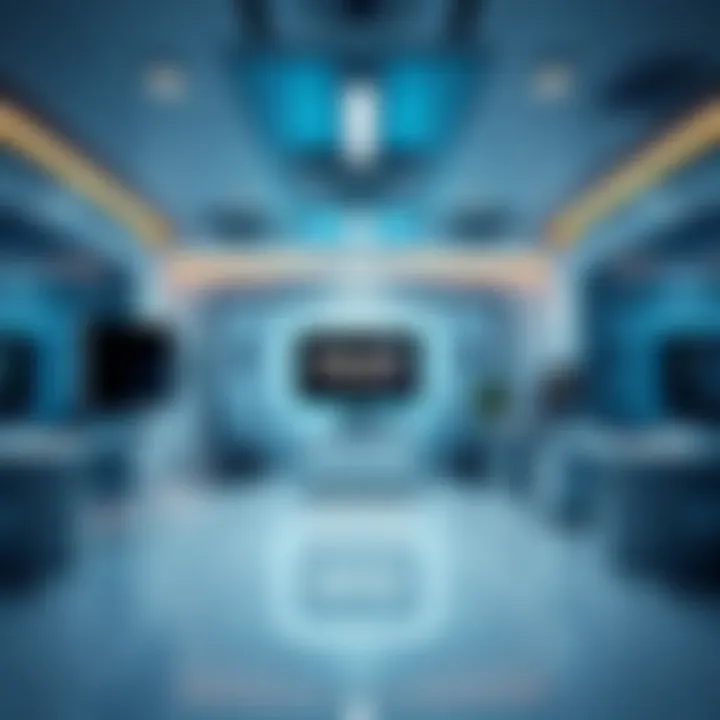 Interior technology setup inside a Smart Police Station