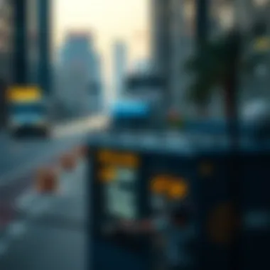 Map showcasing the locations of Smart Police Stations in Dubai