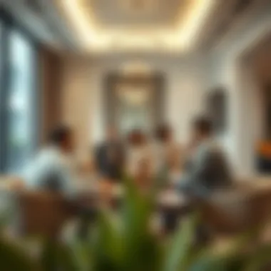 Dispute resolution meeting between parties