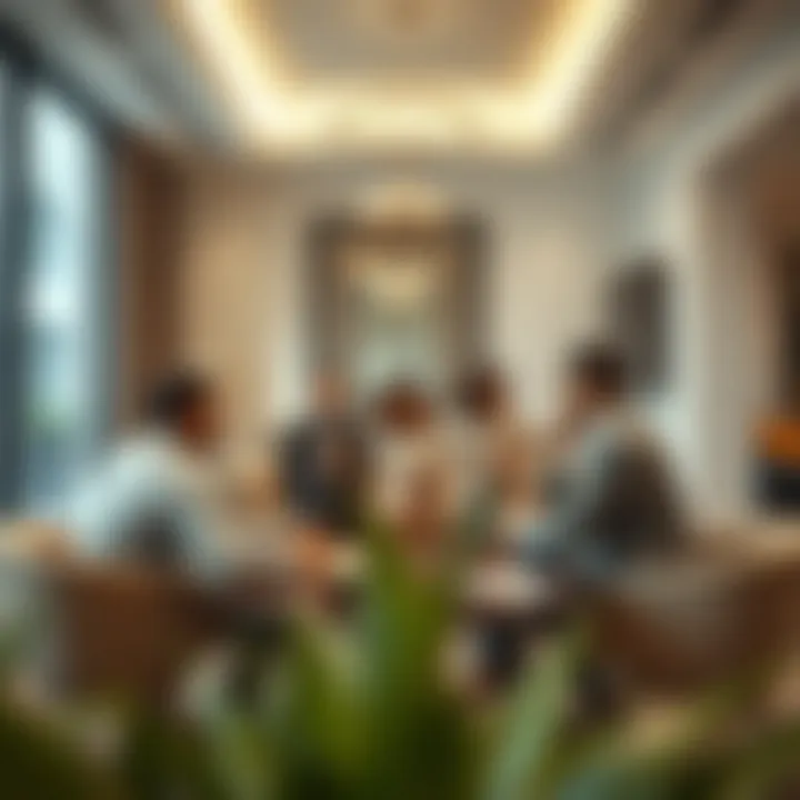 Dispute resolution meeting between parties