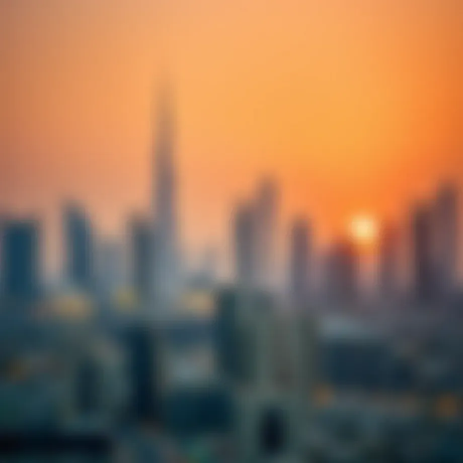 Captivating skyline of Dubai representing job opportunities.