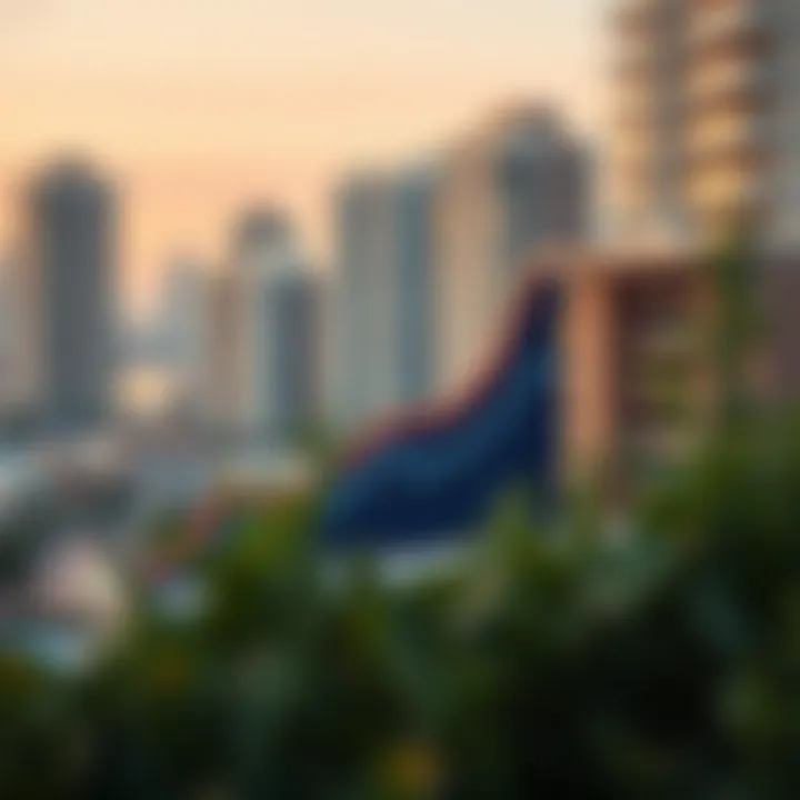 Graph illustrating current market trends in Dubai real estate