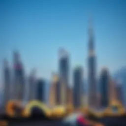 Dubai skyline showcasing modern architecture
