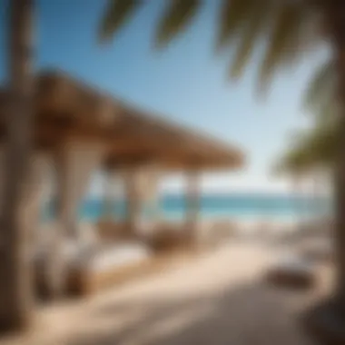 Exclusive Cabanas at Nikki Beach Luxurious cabanas overlooking the ocean