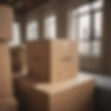 Essential Packing for Relocation Packing boxes ready for relocation between cities