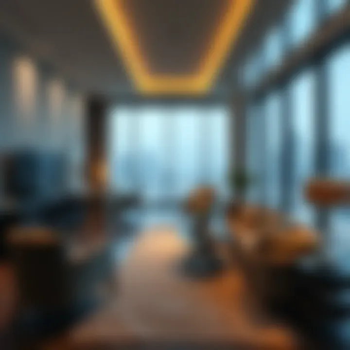 Luxurious Living Space in Park Tower Luxurious living space designed with modern amenities in Park Tower