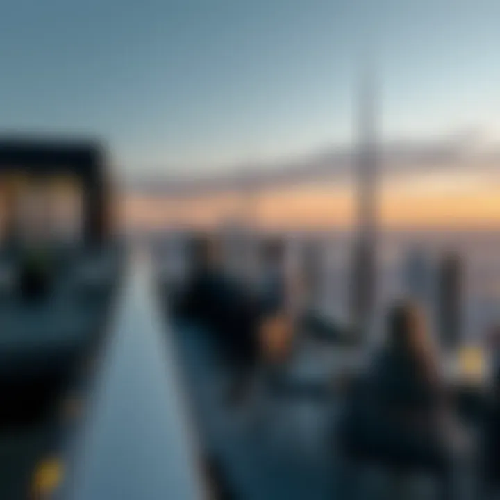 Rooftop View from Park Tower Elegant rooftop view from Park Tower offering stunning city vistas