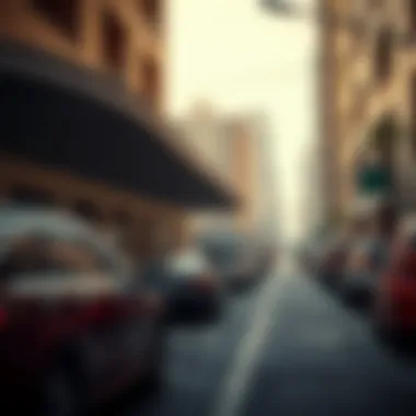 Impact of parking on urban mobility in Dubai