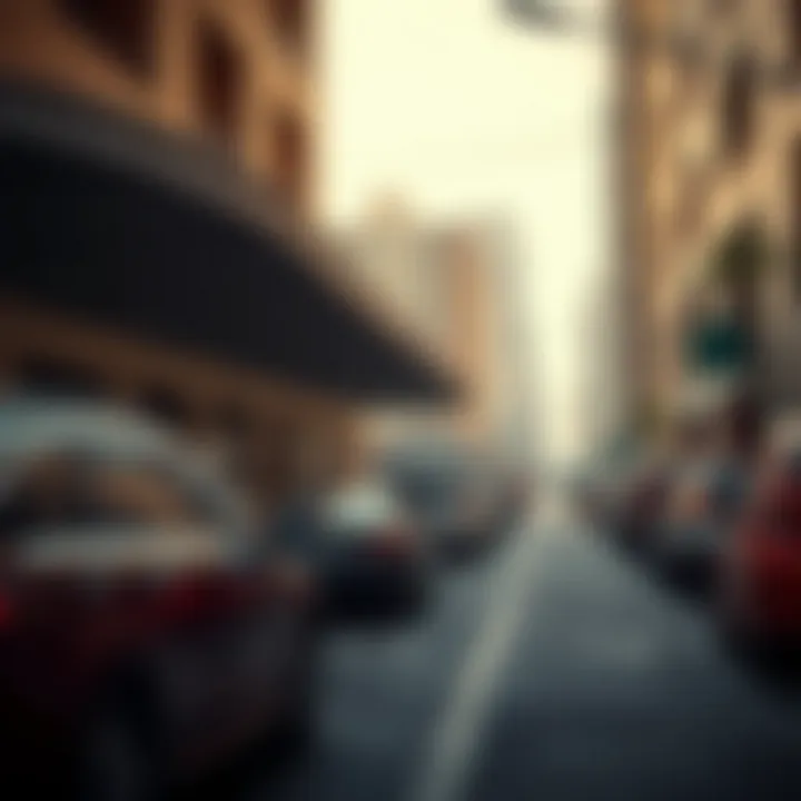 Impact of parking on urban mobility in Dubai