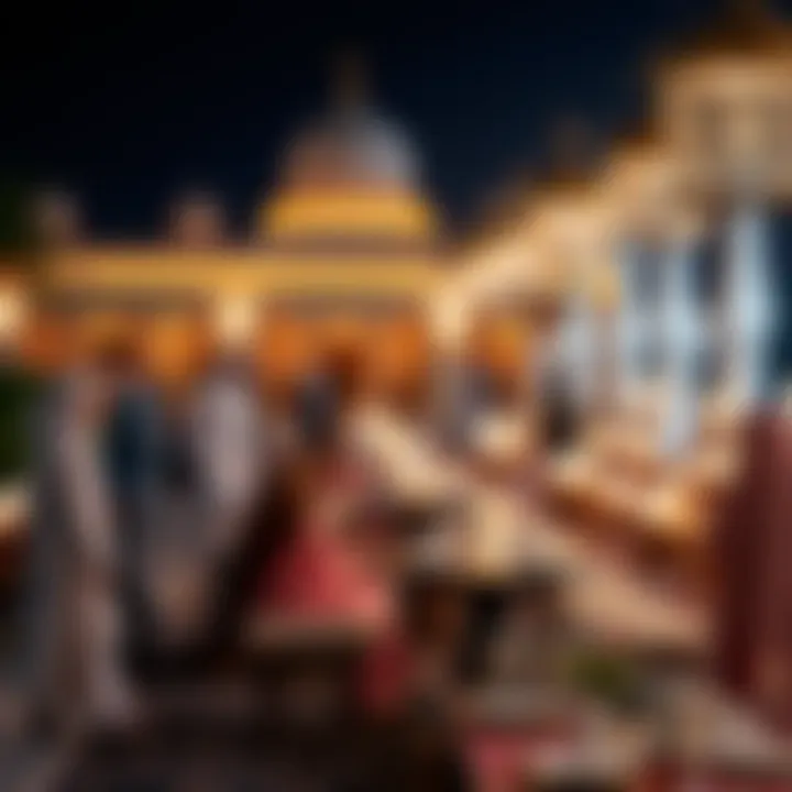 Cultural Essence of Islamic Holidays An elegant gathering reflecting the cultural essence of Islamic holidays in Dubai