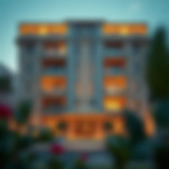 View of Pyramiza Hotel Apartments exterior