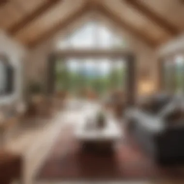 Cozy Interior of a Vacation Rental Cozy interior of a vacation rental